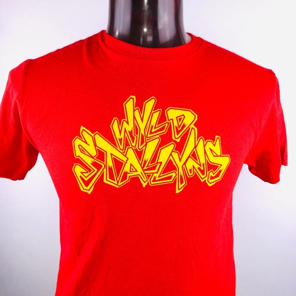 Bill & Ted Excellent Adventure WYLD STALLYNS Shirt - Picture 2 of 4